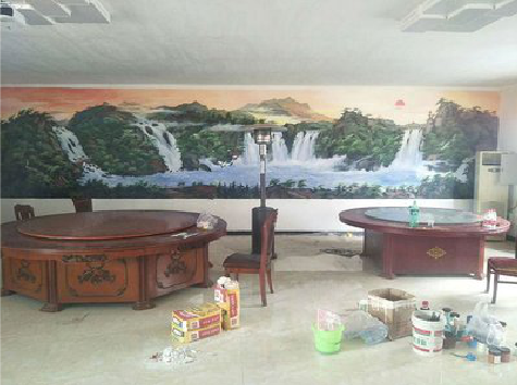 贵定墙绘-写实风景