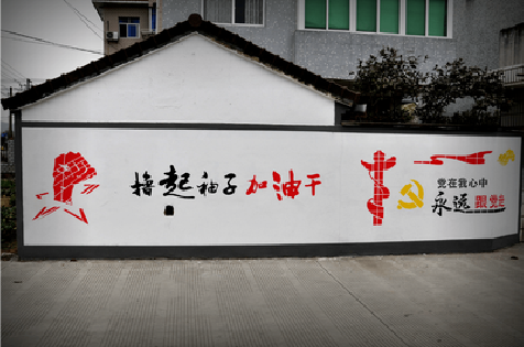 贵定乡村振兴墙体彩绘