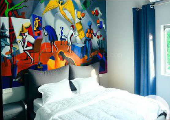 贵定对于酒店的墙体彩绘而言更注重哪些方面?