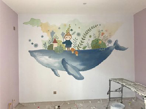 贵定手绘墙的特点及优势。